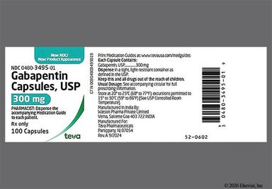 Brown And Yellow Tv 3495 - Gabapentin 300mg Capsule