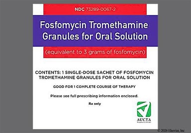 white - Fosfomycin Tromethamine 3g Granules for Solution