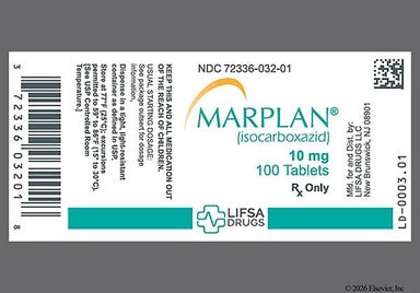 Peach Round Marplan 10 - MARPLAN 10mg Tablet