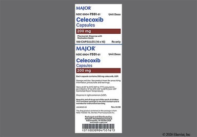 White Capsule A 136 - Celecoxib 200mg Capsule