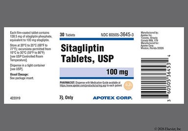 Beige Round S 100 - Sitagliptin 100mg Tablet