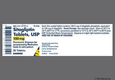 Brown Round Sn And 100 - Sitagliptin 100mg Tablet