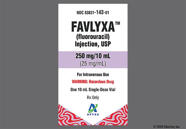 yellow - FAVLYXA 250mg/10mL Solution for Injection