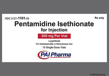 white - Pentamidine 300mg Powder for Injection