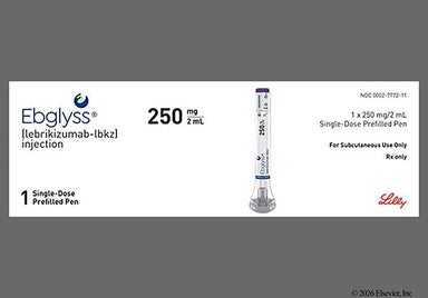 brown - Ebglyss 250mg/2mL Prefilled Pen Solution for Injection