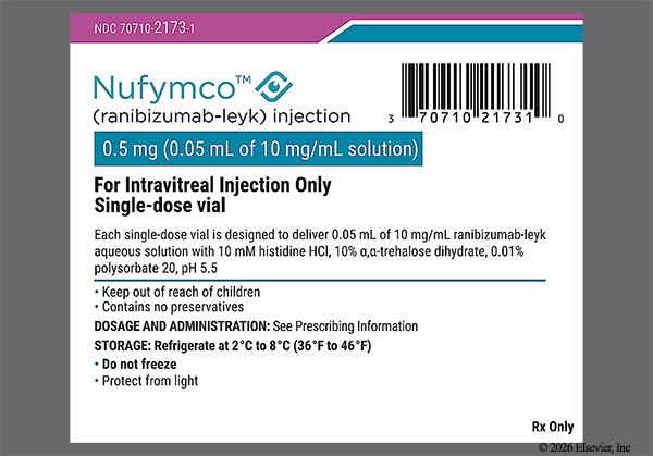 yellow - Nufymco 0.5mg/0.05mL Solution for Injection