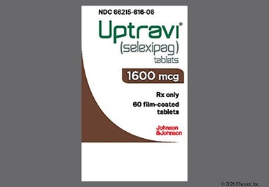 Brown Round 16 - Uptravi 1600mcg Tablet