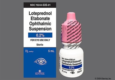 white - Loteprednol Etabonate 0.2% Ophthalmic Suspension