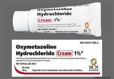 white - Oxymetazoline Hydrochloride 1% Topical Cream
