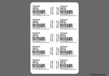 White Capsule M 13 - Celecoxib 200mg Capsule