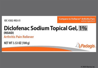 white - Diclofenac Sodium 1% Topical Gel