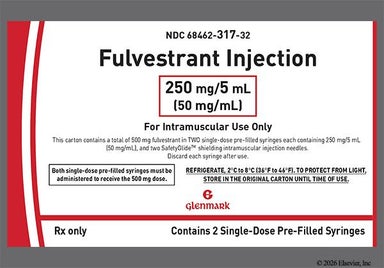 Yellow Not applicable - Fulvestrant 250mg/5mL Prefilled Syringe Solution for Injection