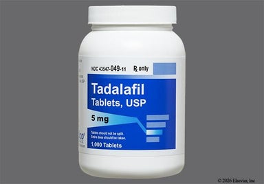 Yellow Oval 049 - Tadalafil 5mg Tablet
