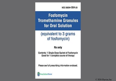 White Not applicable - Fosfomycin Tromethamine 3g Granules for Solution