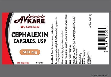 White Capsule 802 - Cephalexin 500mg Capsule