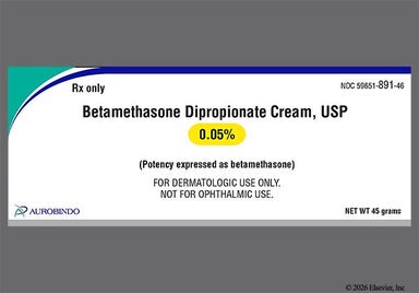 White Not applicable - Betamethasone Dipropionate 0.05% Topical Cream