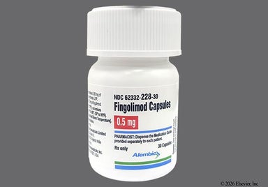 White, Yellow Capsule A 190 - Fingolimod 0.5mg Capsule