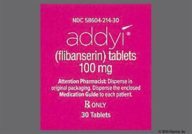 Pink Oval f100 - Addyi 100mg Tablet
