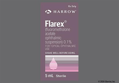 White Not applicable - Flarex 0.1% Ophthalmic Suspension