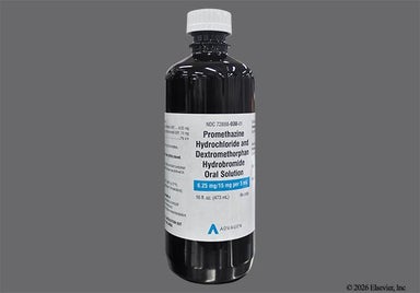 Yellow Not applicable - Promethazine Hydrochloride/Dextromethorphan Hydrobromide 6.25mg-15mg/5mL Solution