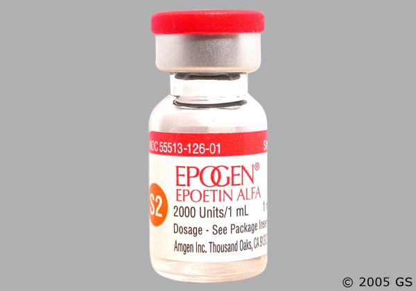 colorless - Epogen 2,000unit/mL Solution for Injection
