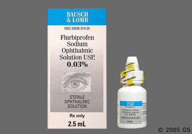 Not applicable - Flurbiprofen Sodium 0.03% Ophthalmic Solution