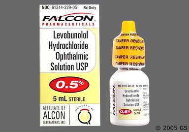 Not applicable - Levobunolol Hydrochloride 0.5% Ophthalmic Solution