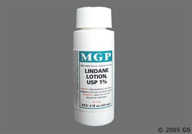White Not applicable - Lindane 1% Lotion