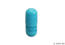 Cardizem CD Coupon - Cardizem CD 120mg capsule