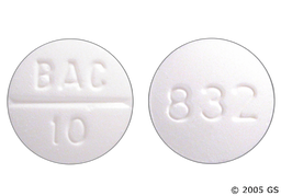 Baclofen Coupon - Baclofen 10mg tablet