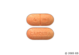 Cardura Coupon - Cardura 4mg tablet