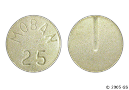 Moban Coupon - Moban 25mg tablet