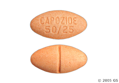 Capozide Coupon - Capozide 50mg/25mg tablet