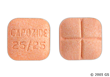 Capozide Coupon - Capozide 25mg/25mg tablet