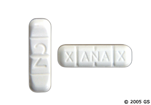 xanax bag of pills