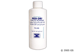 Pedi-Dri Coupon - Pedi-Dri 57g of 100000 units/g bottle of topical powder