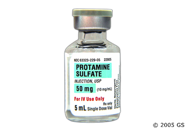 Protamine Coupon - Protamine 5ml of 50mg/5ml vial