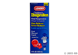 Children's Ibuprofen Coupon - Children's Ibuprofen 100mg/5ml bottle of oral suspension