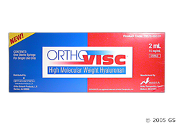 Orthovisc Coupon - Orthovisc 2ml of 15mg/ml syringe