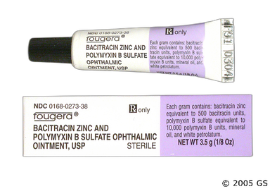 Bacitracin/Polymyxin B Coupon - Bacitracin/Polymyxin B 3.5g tube of ointment