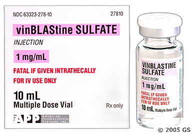 Vinblastine Coupon - Vinblastine 10ml of 1mg/ml vial