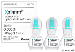 Xalatan Coupon - Xalatan 2.5ml of 0.005% eye dropper