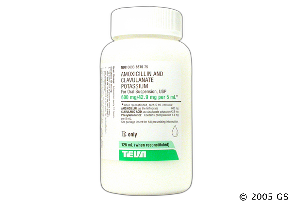 Amoxicillin/Potassium Clavulanate