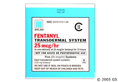 Fentanyl Coupon - Fentanyl 5 patches of 25mcg/hr carton