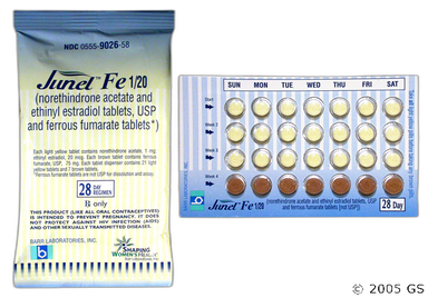 Junel FE 1/20 Coupon - Junel FE 1/20 28 tablets package