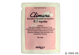 Climara Coupon - Climara 4 once-weekly patches of 0.1mg/day carton