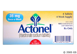 Actonel Coupon - Actonel 4 tablets of 35mg dose pack