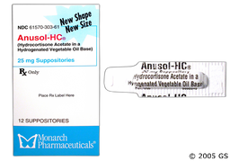 Anusol HC Coupon - Anusol HC 25mg suppository
