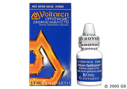Voltaren Coupon - Voltaren 2.5ml of 0.1% eye dropper