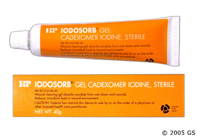 Iodosorb Coupon - Iodosorb 40g of 0.9% tube of gel